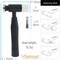 The Beadsmith Whammer Interchangeable Hammer - Patent Protected Wire Jewelry Hammer - Two Interchangeable Heads- Textured Handle - Used for Flattening, Spreading & Hardening